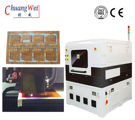 la máquina ULTRAVIOLETA del separador del PWB del laser de 10W Optowave para no entra en contacto con Depaneling