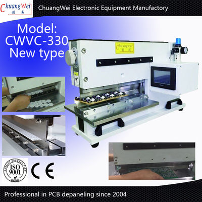PWB neumáticamente conducido motorizado Depanelizer de la máquina del separador del PWB del V-corte