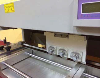 Cuchillas circulares de la máquina 3 automáticos del corte del vidrio de la exhibición del LCD, separador del PWB