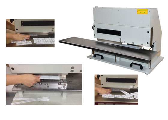 máquina neumática del PWB Depaneling del grueso de 0.3-3.5m m con las cuchillas agudas