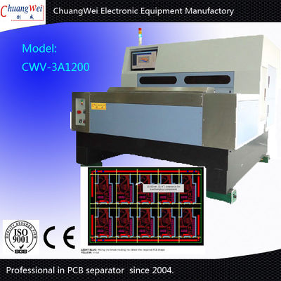 3.0KW máquina del router del PWB Depaneling, máquina de recortar del PWB 5kg/Cm2