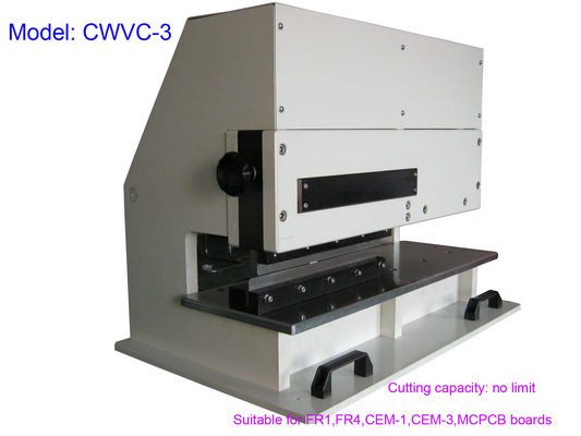 La máquina neumáticamente conducida del separador del PWB FR4, motorizó la máquina CWVC-3 del PWB Depaneling