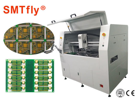 Máquina de puntuación de PCB para control de 4 ejes con borde de corte liso