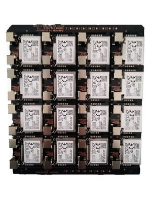 Máquina de puntuación de PCB para control de 4 ejes con borde de corte liso