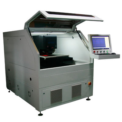 Cortador de la ventaja del PWB del corte de la precisión 15W los 20μM UV Laser V para los tableros del PWB FR4